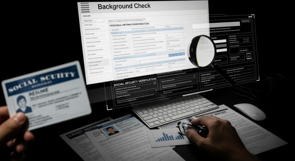Background check with social security image 2