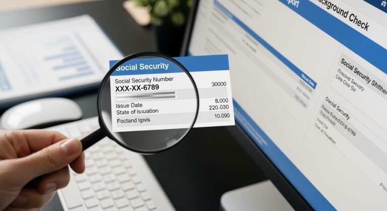 Background check with social security image 3