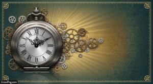 Background clock wallpaper image