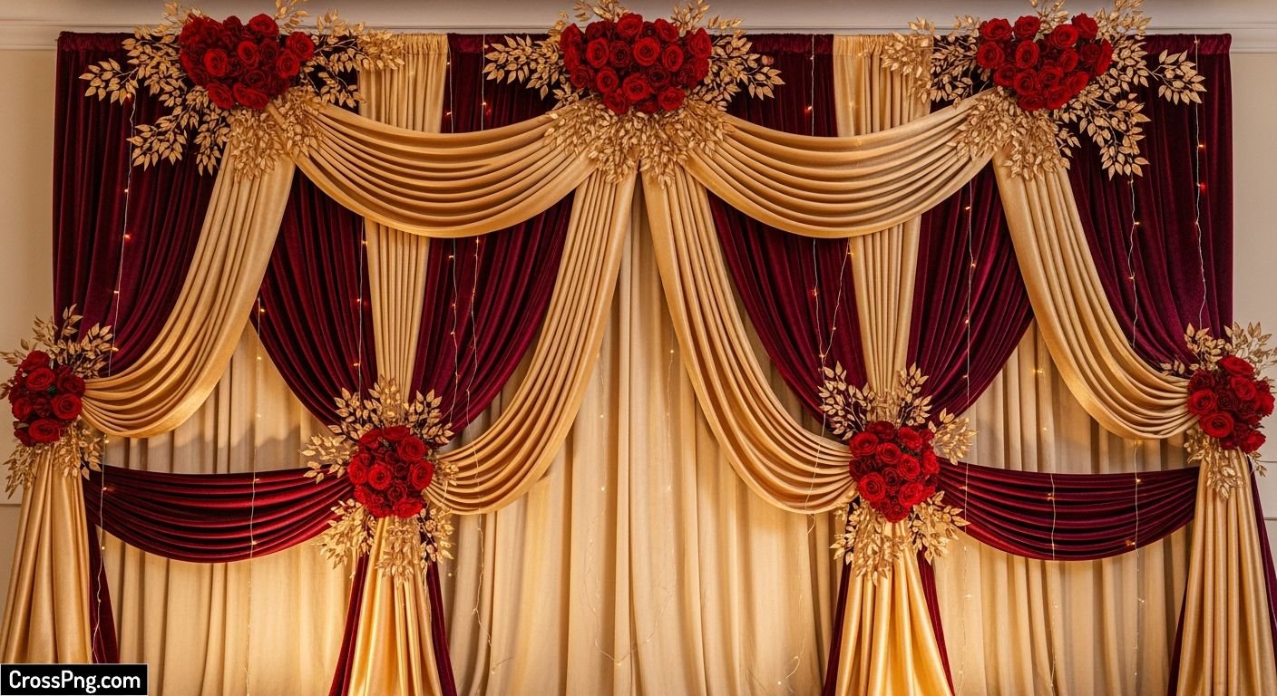 Background cloth decoration image 2