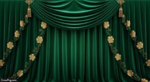 Background cloth decoration image