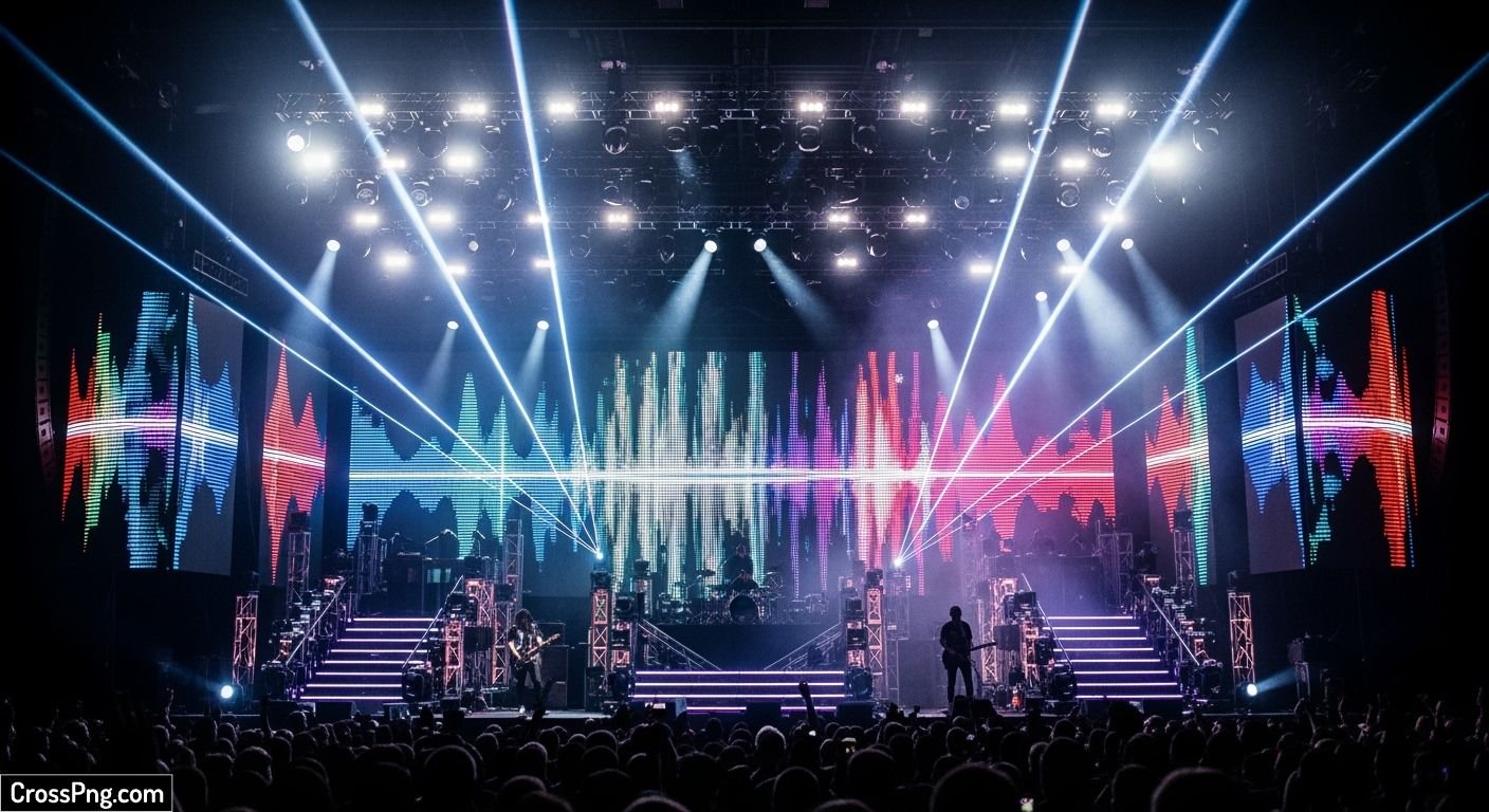 Background concert stage image 2