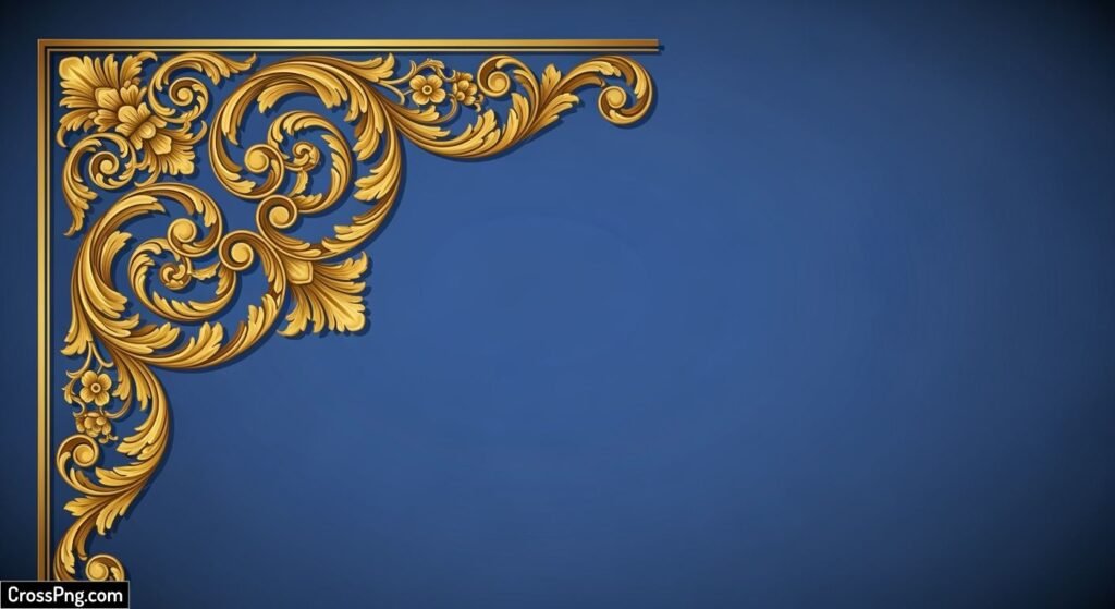 Background corner design image