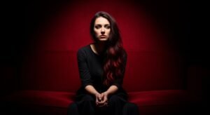 Background dark red image 2