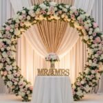 Background decoration for engagement image