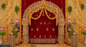 Background decoration for ganesh chaturthi image 3