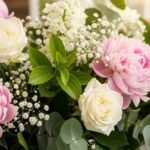 Background decoration with flowers image