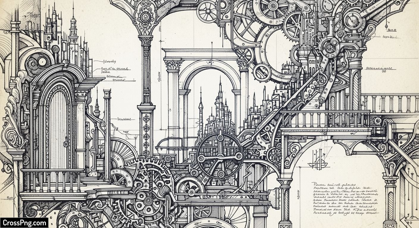 Background design drawing image 2