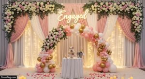 Background engagement decoration image 2