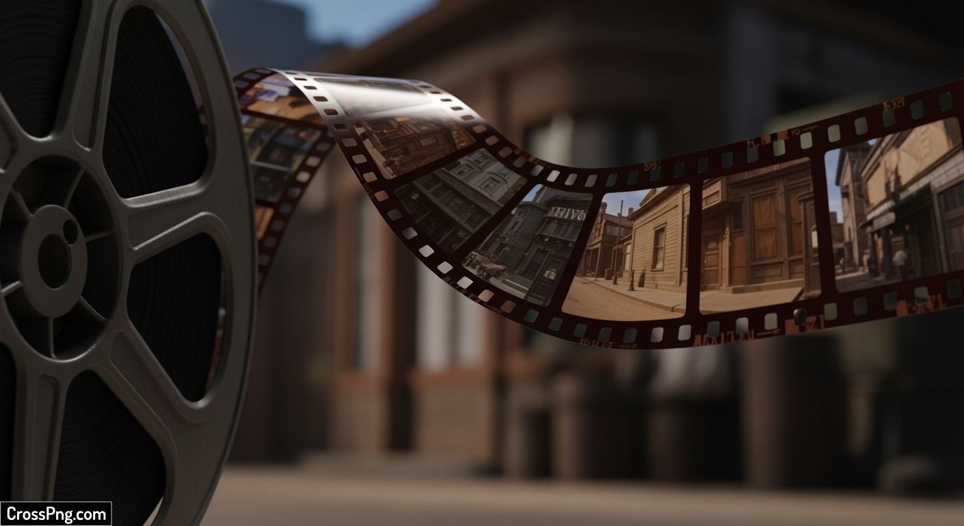 Background film image