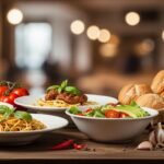 Background food banner design image
