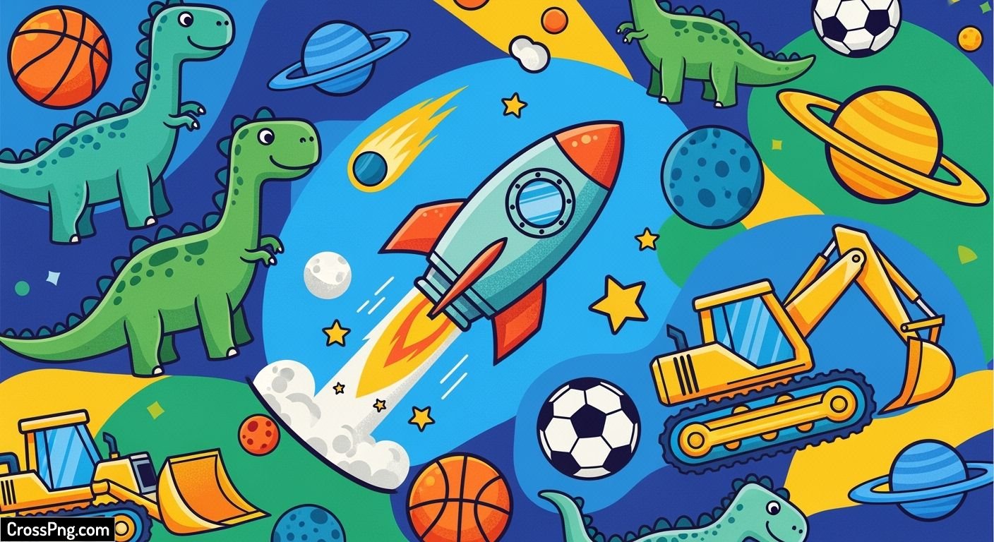 Background for boys image 3