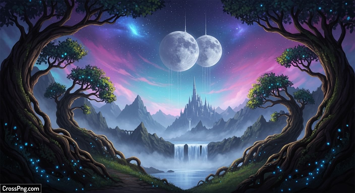 Background for digital painting image 2