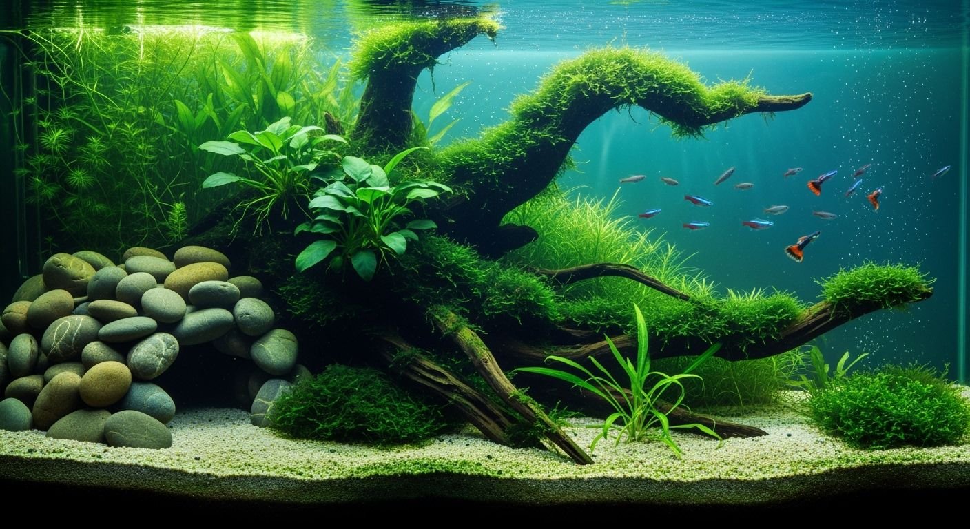 Background for fish tank image