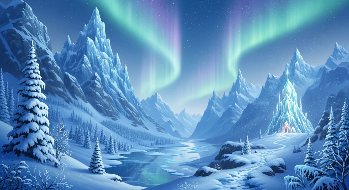 Background for frozen image 3