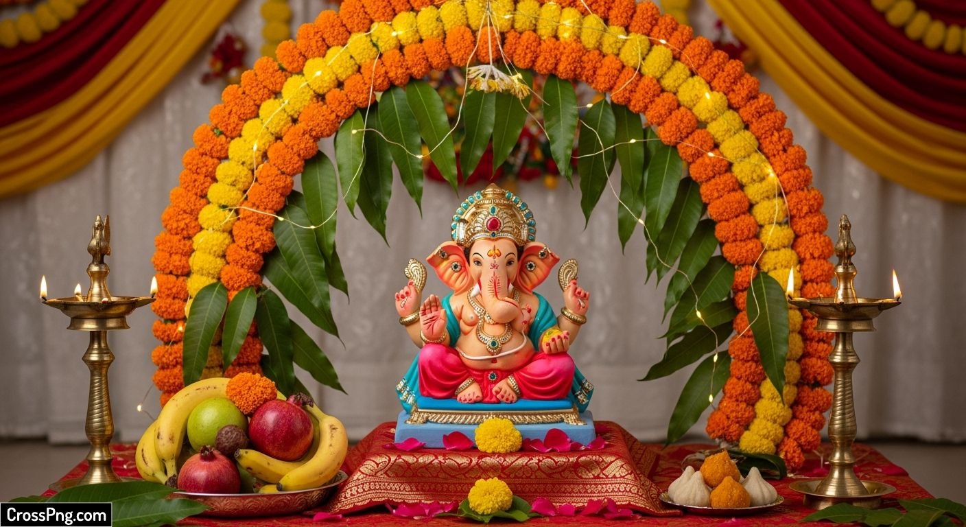 Background for ganesh chaturthi image 2