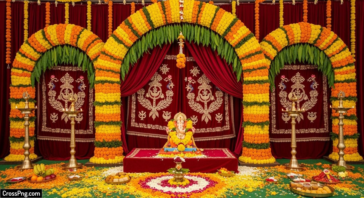 Background for ganesh chaturthi image 3