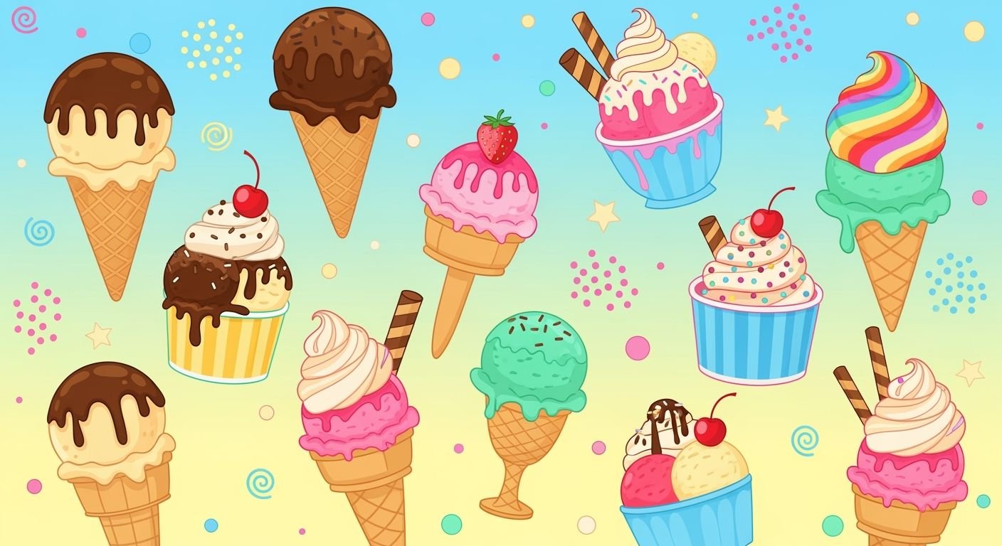 Background for ice cream image 2