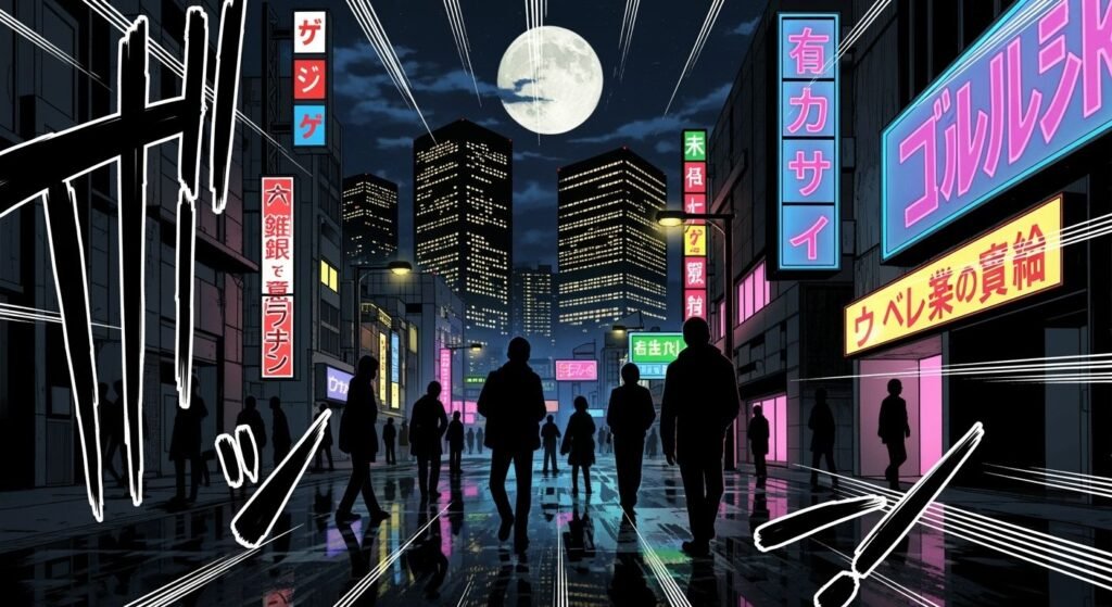 Background for manga image 2