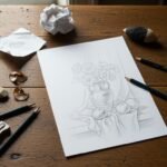 Background for pencil drawings image 3