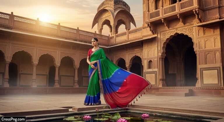 Background for saree photoshoot image