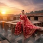 Background for saree photoshoot image 2