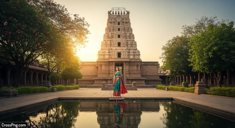 Background for saree photoshoot image