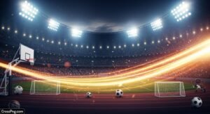 Background for sports poster image