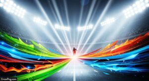 Background for sports poster image