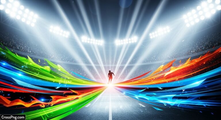 Background for sports poster image