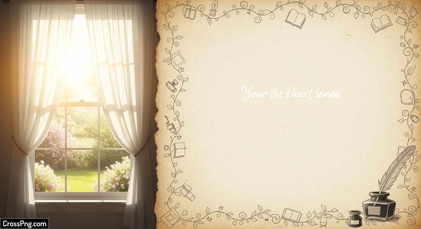 Background for writing quotes image
