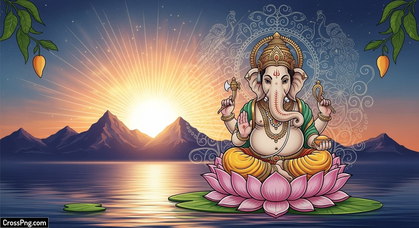 Background ganesh image