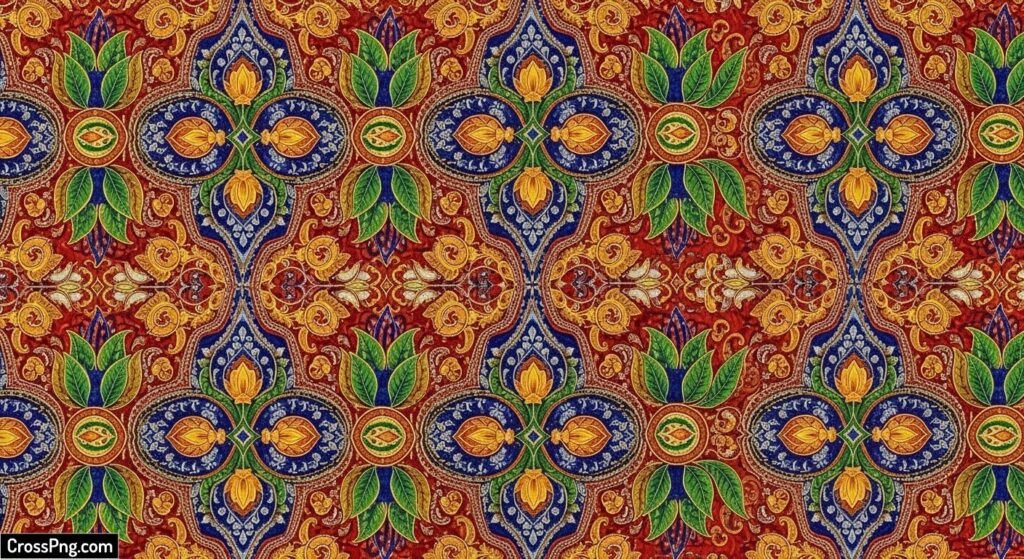 Background ganpati decoration design pattern image 2