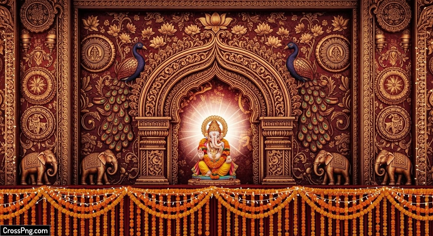 Background ganpati image