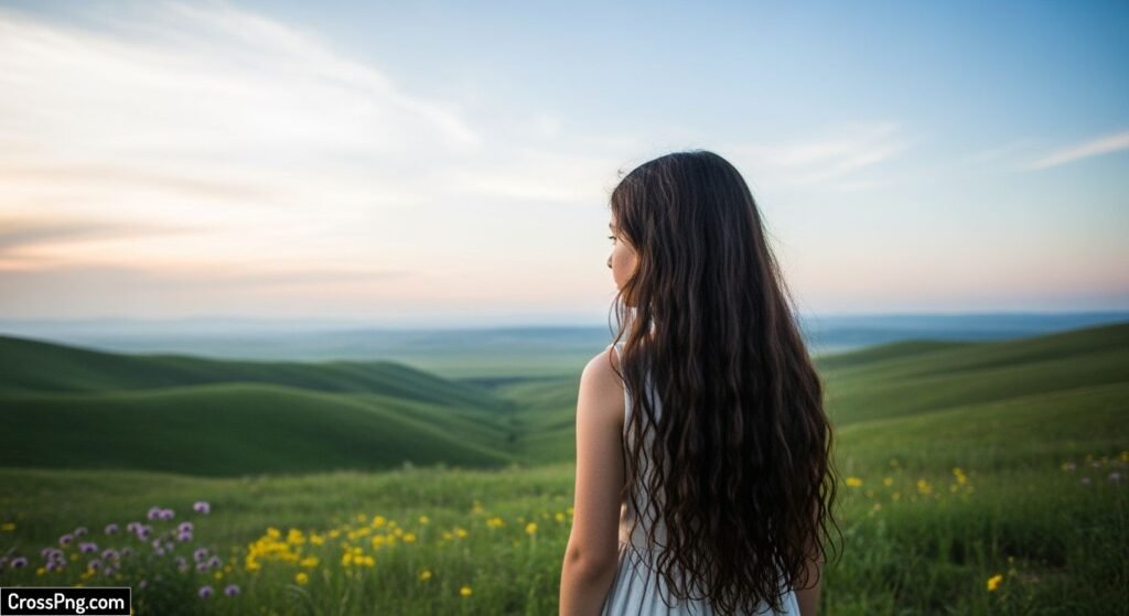 Background girl image image