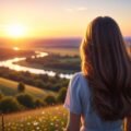 Background girl image image