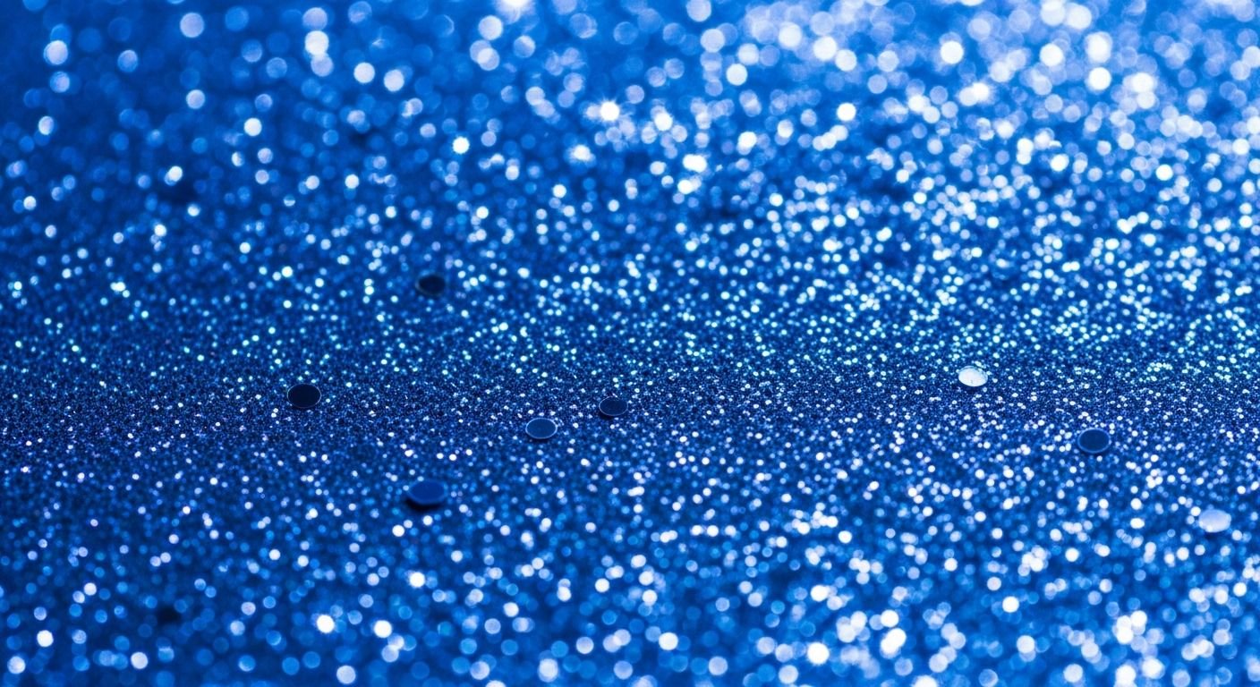 Background glitter blue image