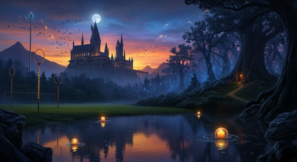 Background harry potter image