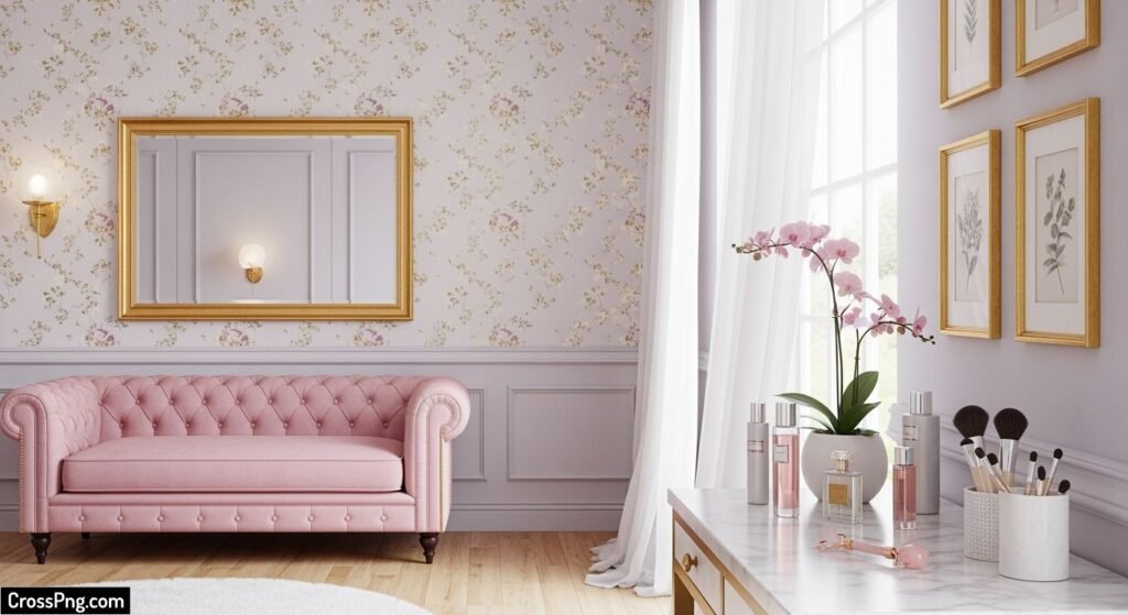 Background image for beauty parlour image