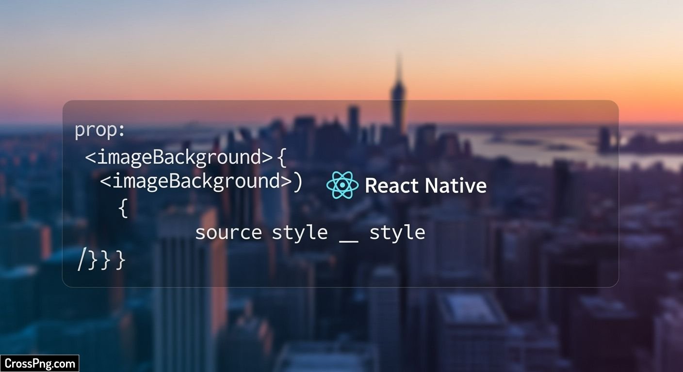 Background image react native image