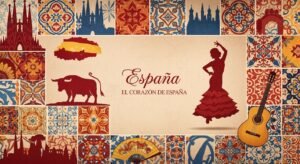Background in spanish image
