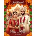 Background indian wedding poster