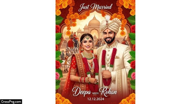 Background indian wedding poster for car image