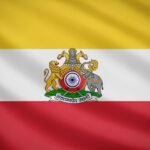 Background karnataka flag image
