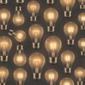 Background light bulb wallpaper