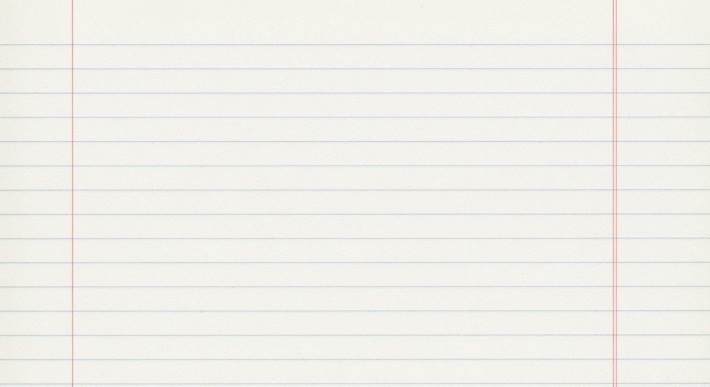 Background lined paper image