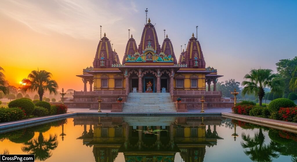 Background mandir image