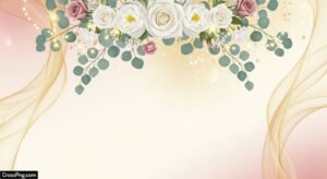 Background marriage flex design image 3