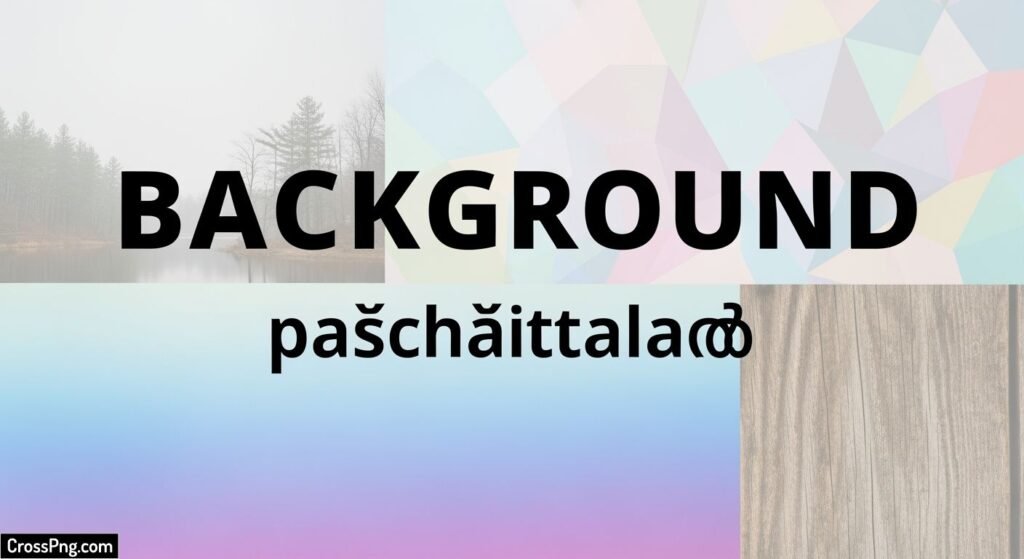 Background meaning in malayalam image 3