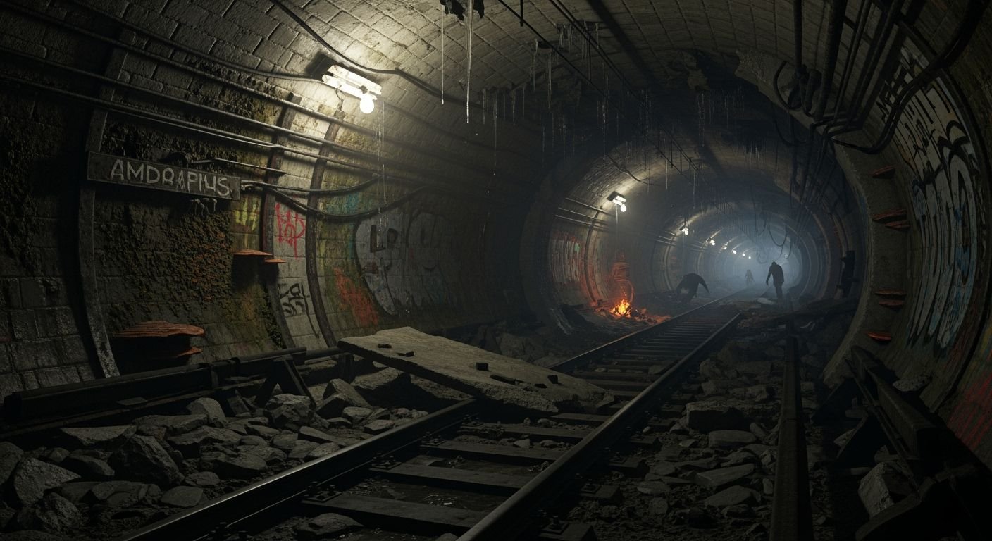 Background metro image